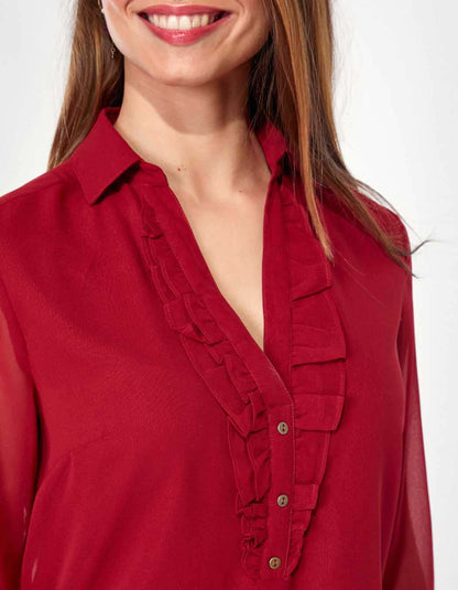 Blouse fluide imprimée KATI
