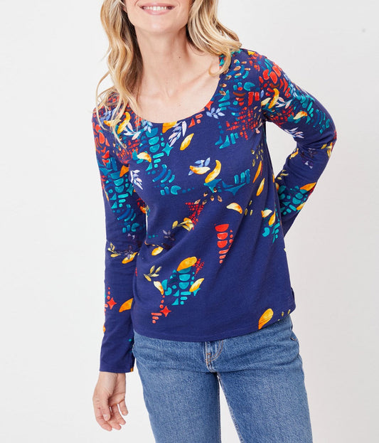 T-shirt coton bio imprimé KANPUR