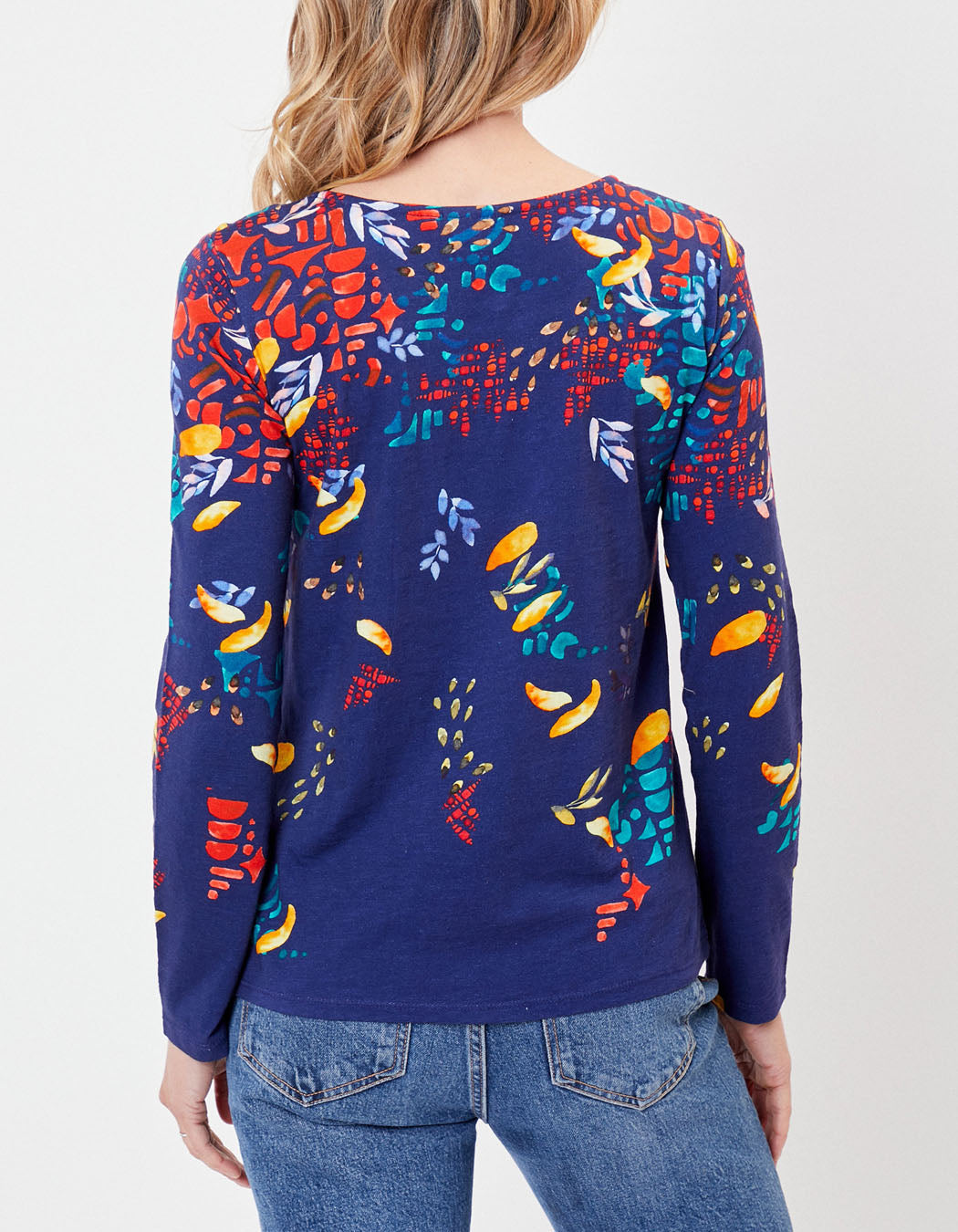 T-shirt coton bio imprimé KANPUR
