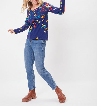T-shirt coton bio imprimé KANPUR