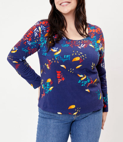 T-shirt coton bio imprimé KANPUR