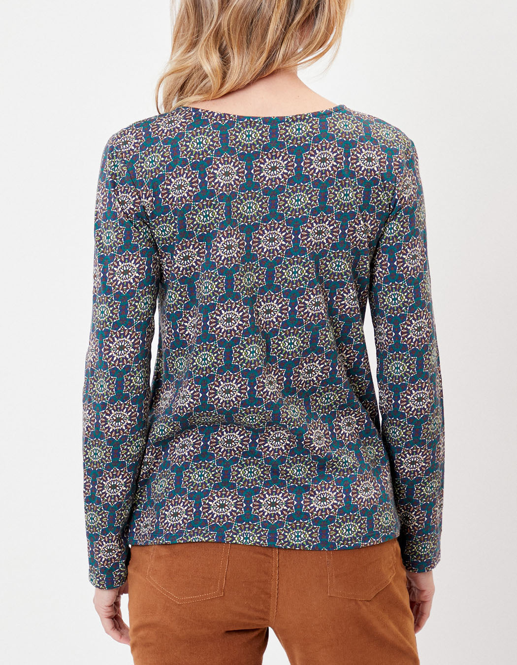 T-shirt coton bio imprimé KANPUR