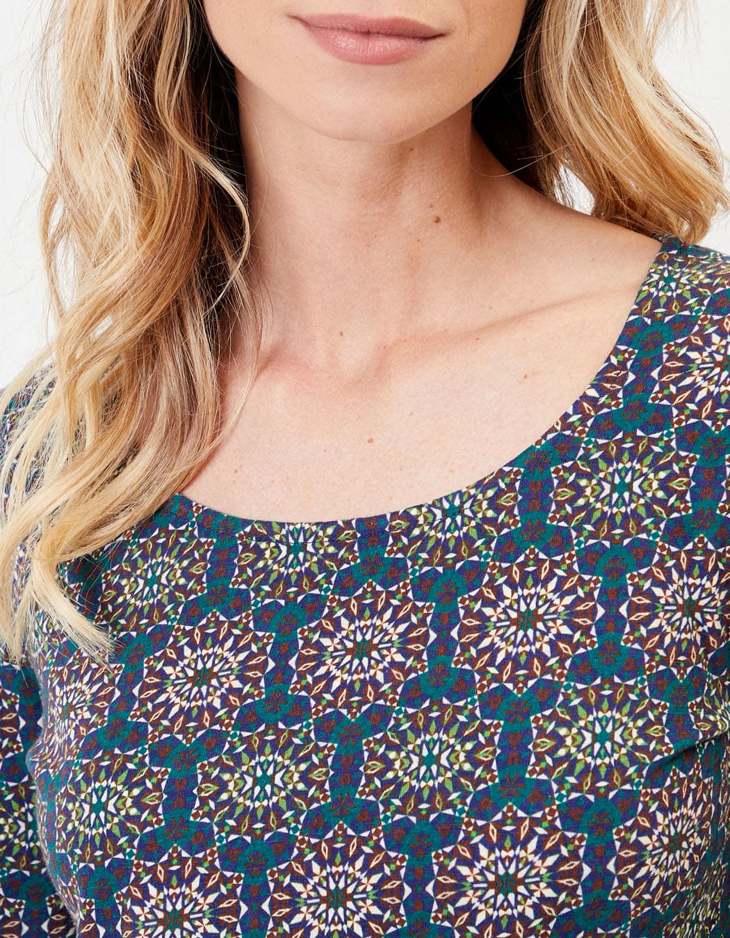 T-shirt coton bio imprimé KANPUR