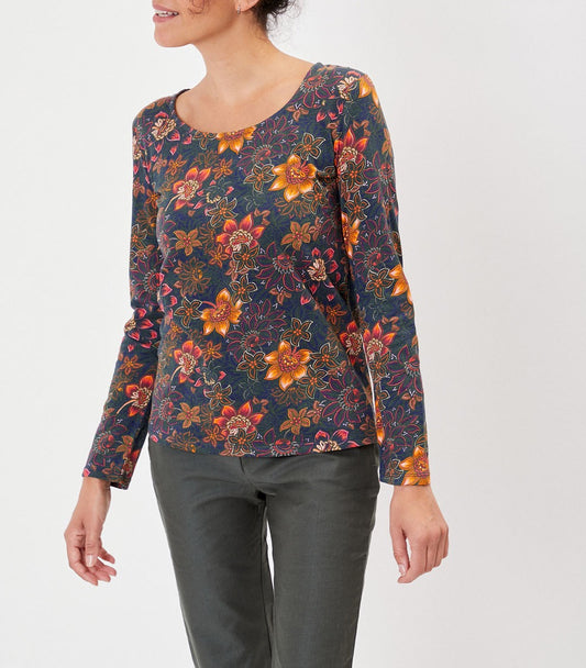 T-shirt coton bio imprimé KANPUR