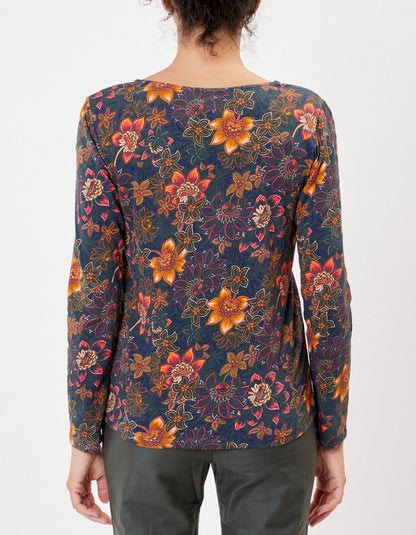 T-shirt coton bio imprimé KANPUR
