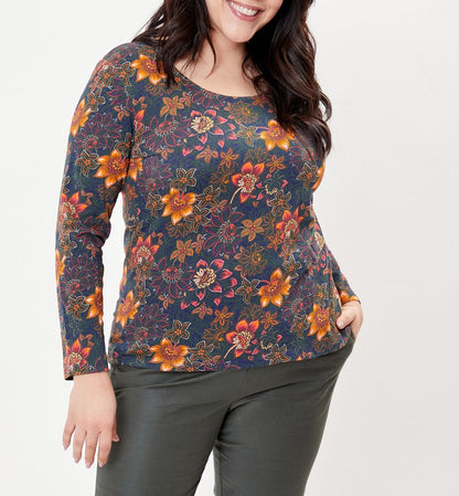 T-shirt coton bio imprimé KANPUR
