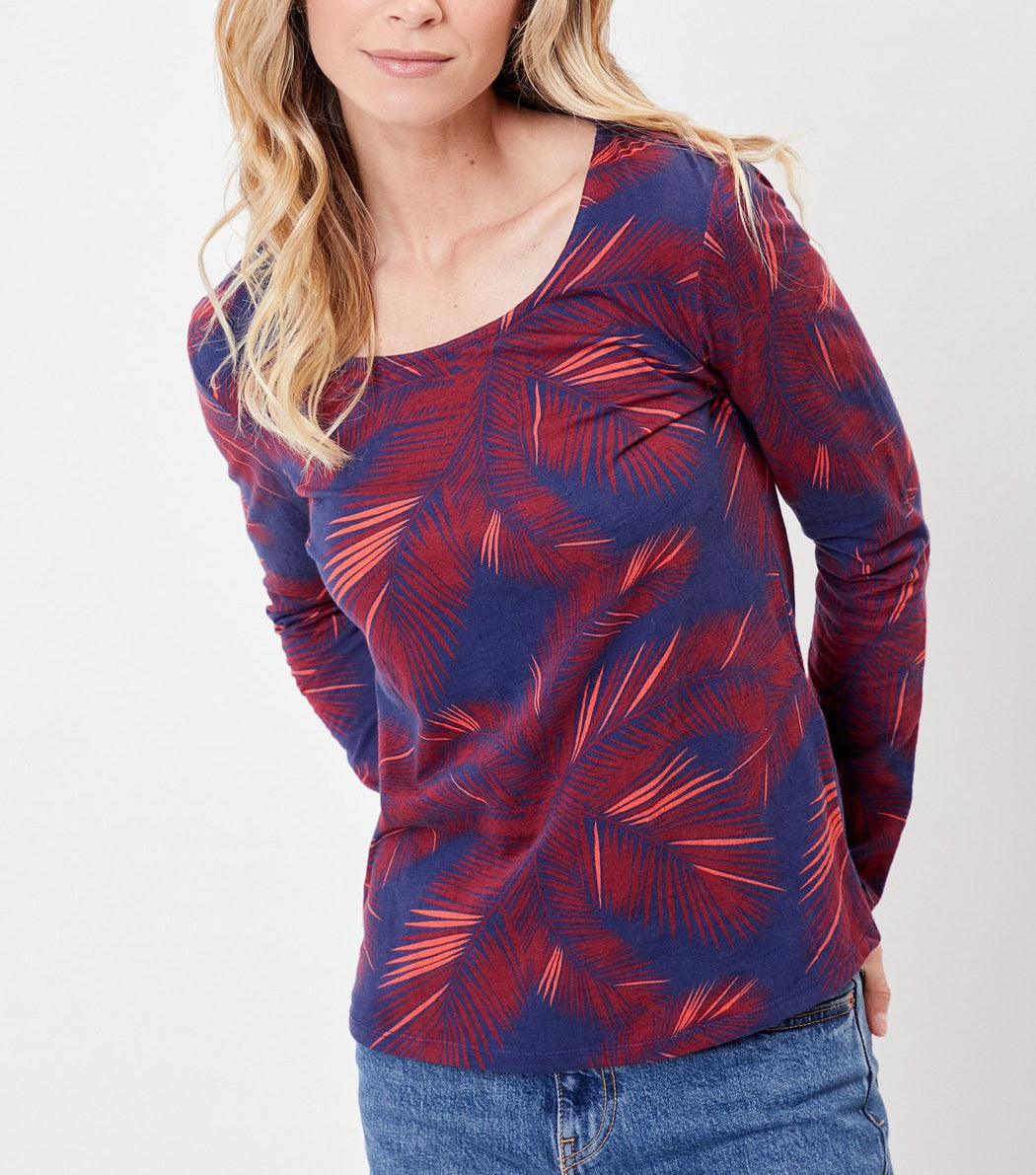 T-shirt coton bio imprimé KANPUR