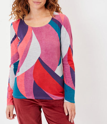 T-shirt coton bio imprimé KANPUR