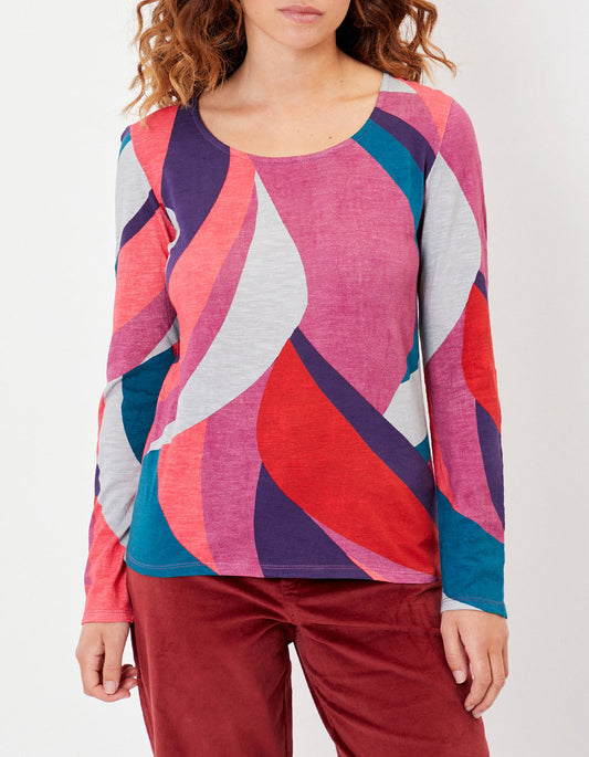 T-shirt coton bio imprimé KANPUR