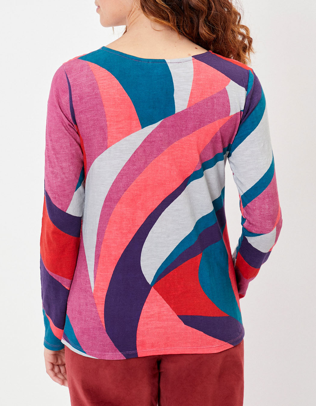 T-shirt coton bio imprimé KANPUR