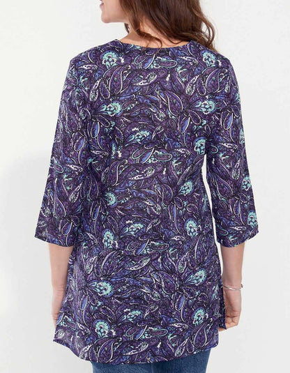 Tunique femme coton bio imprimée LAURIE