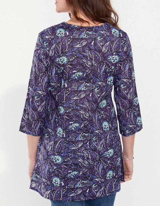 Tunique femme coton bio imprimée LAURIE