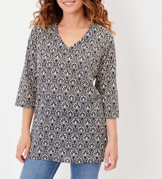 Tunique voile de coton bio LAURIE