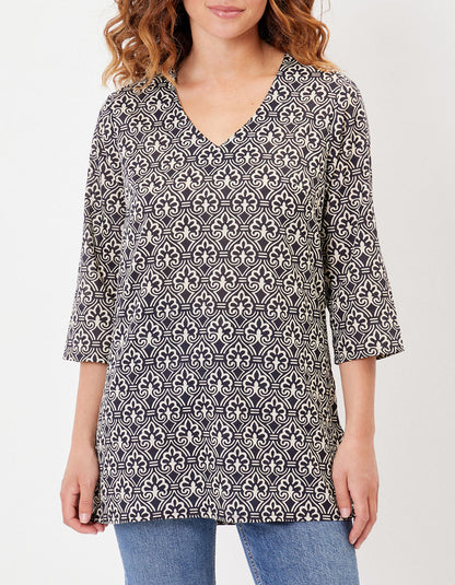 Tunique voile de coton bio LAURIE