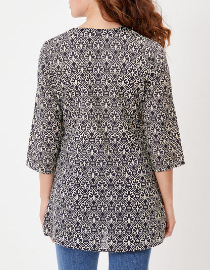 Tunique voile de coton bio LAURIE