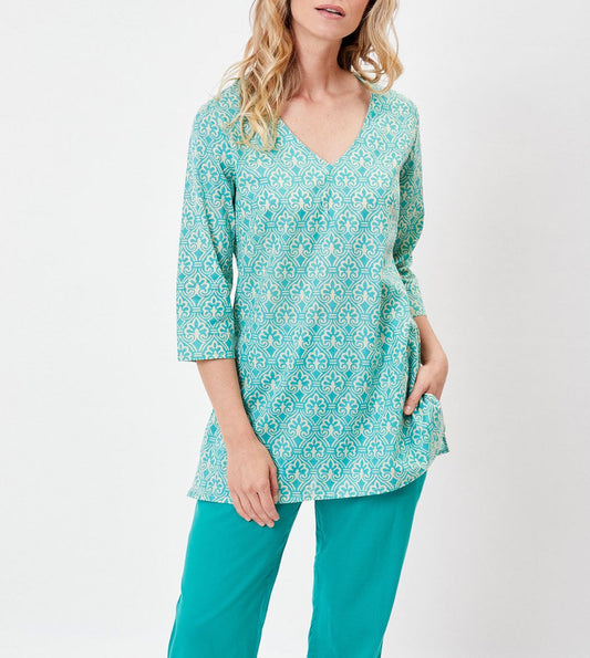 Tunique voile de coton bio LAURIE