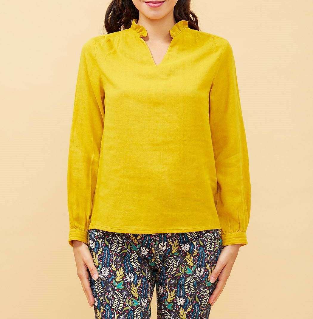 Top gaze de coton bio Namcha