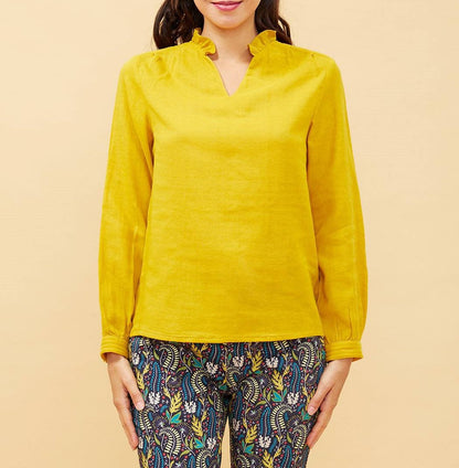 Top gaze de coton bio Namcha