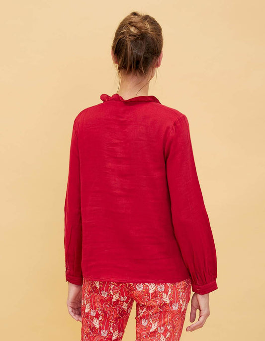 Top gaze de coton bio Namcha