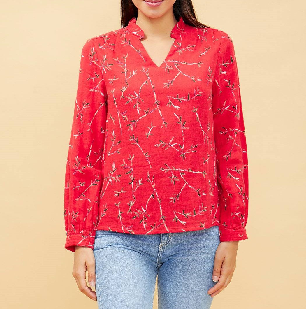 Top gaze de coton bio Namcha