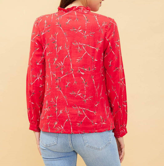 Top gaze de coton bio Namcha