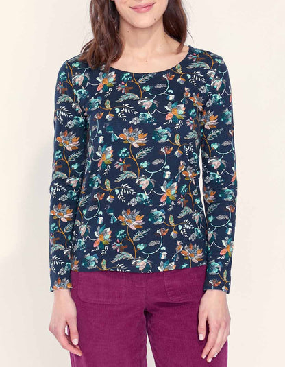 T-shirt coton bio imprimé KANPUR