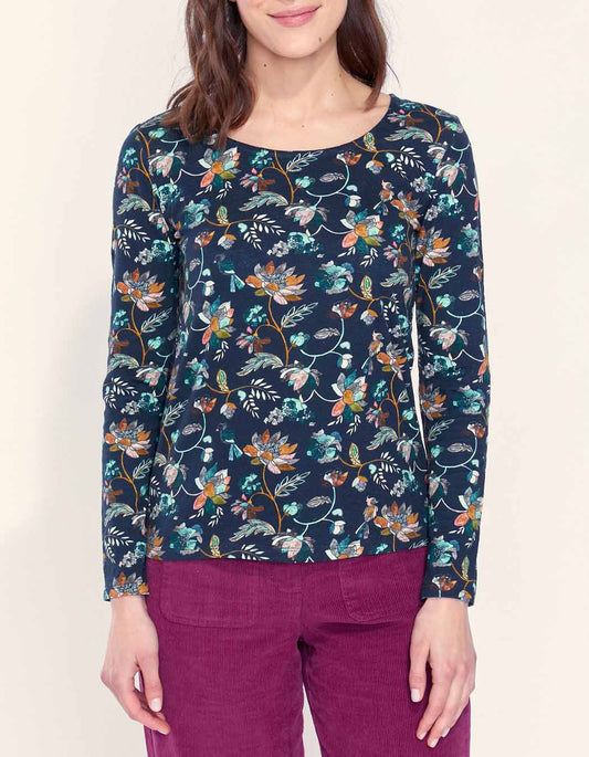 T-shirt coton bio imprimé KANPUR