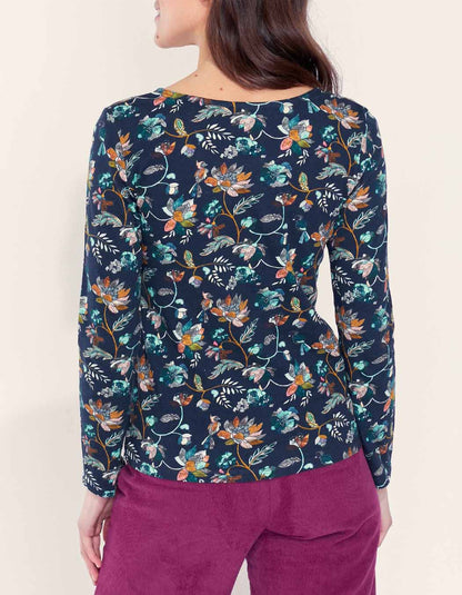T-shirt coton bio imprimé KANPUR
