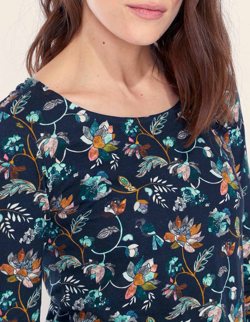 T-shirt coton bio imprimé KANPUR