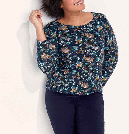 T-shirt coton bio imprimé KANPUR