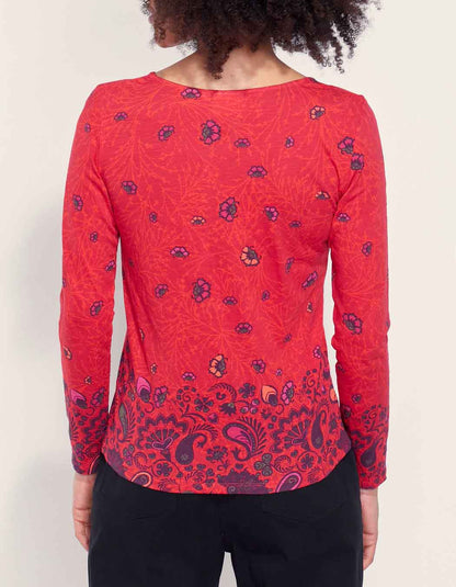 T-shirt coton bio imprimé KANPUR