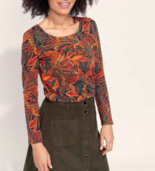 T-shirt coton bio imprimé KANPUR