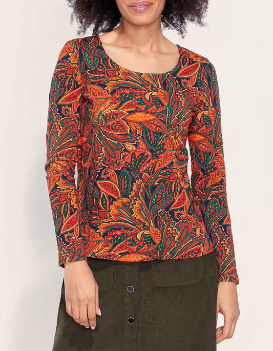 T-shirt coton bio imprimé KANPUR