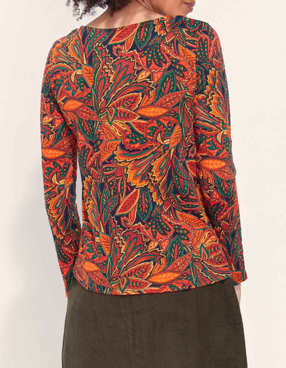 T-shirt coton bio imprimé KANPUR