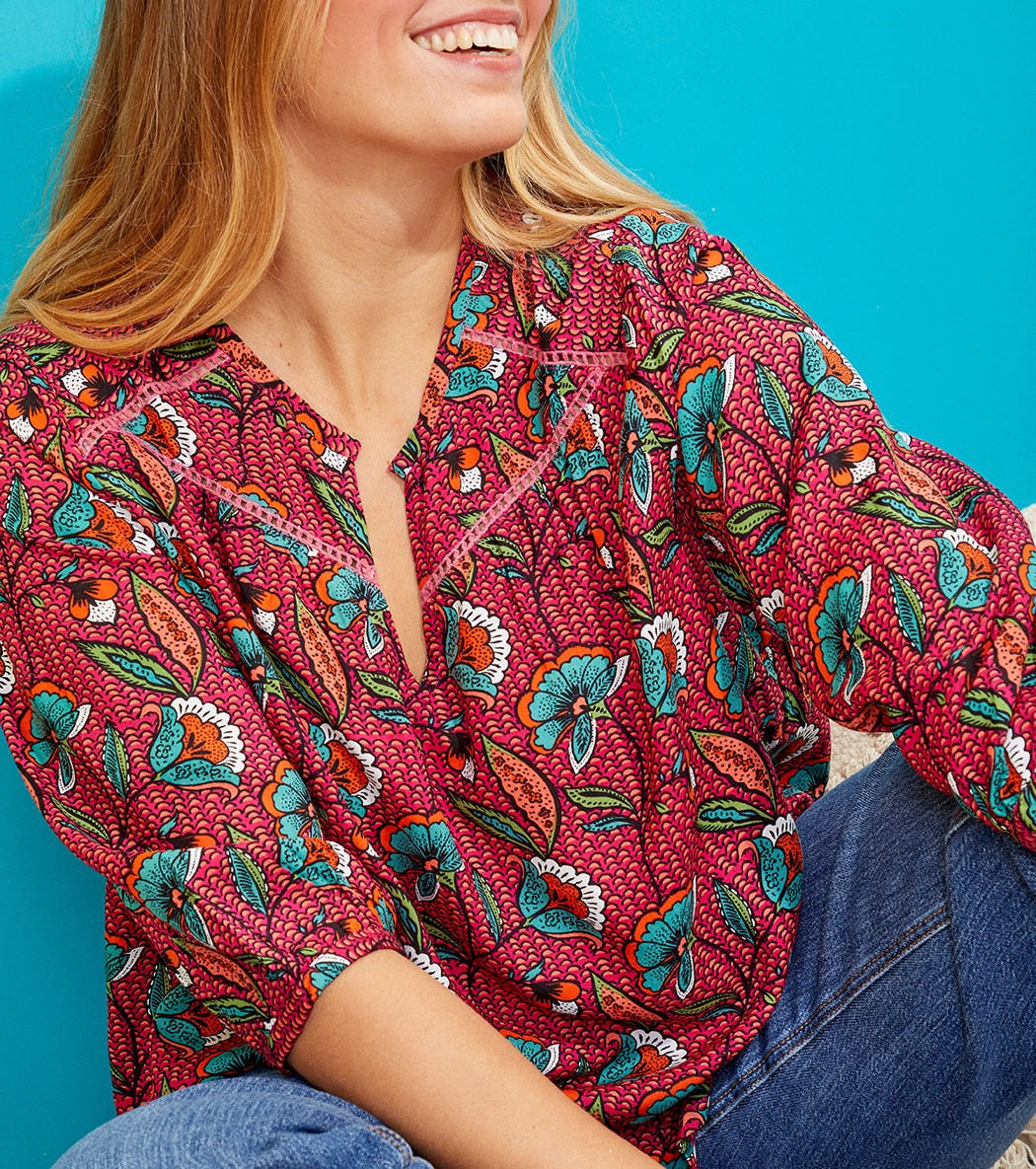 Blouse ample fluide Ecovero SKALAR