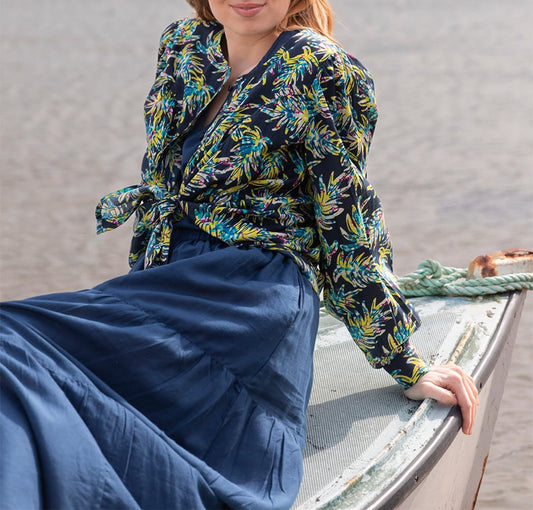 Blouse ample coton bio SVANA PRINT