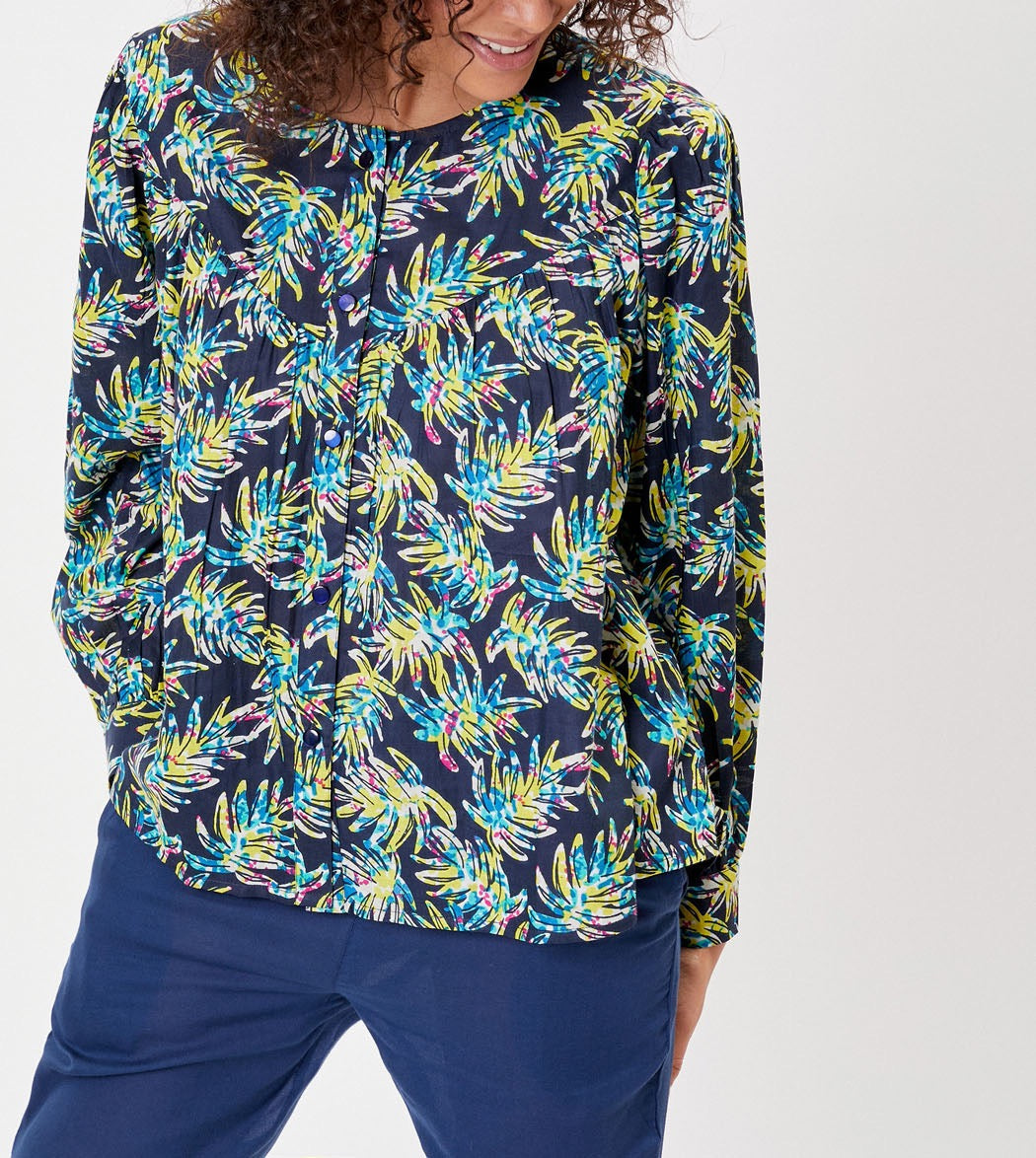 Blouse ample coton bio SVANA PRINT