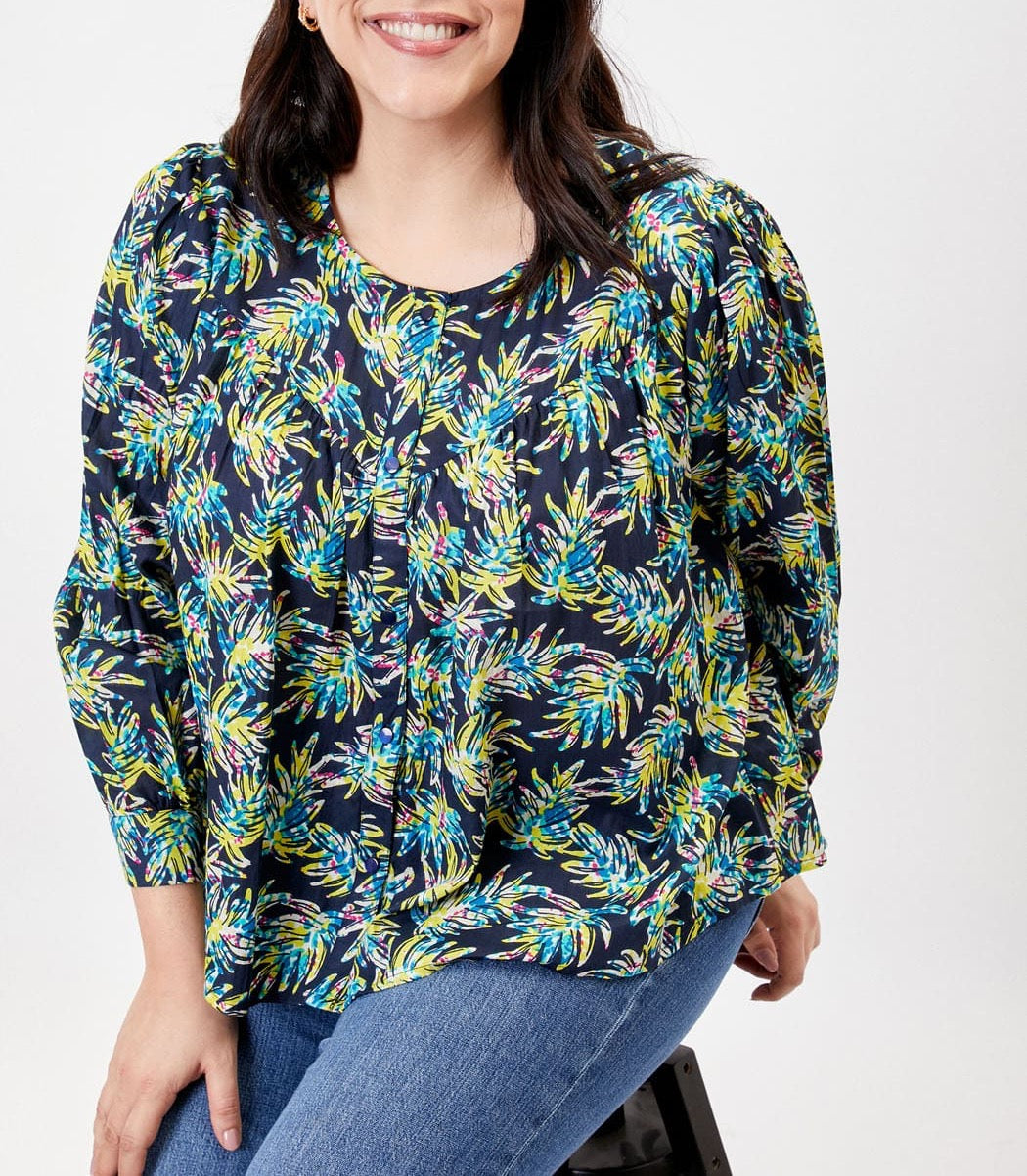 Blouse ample coton bio SVANA PRINT