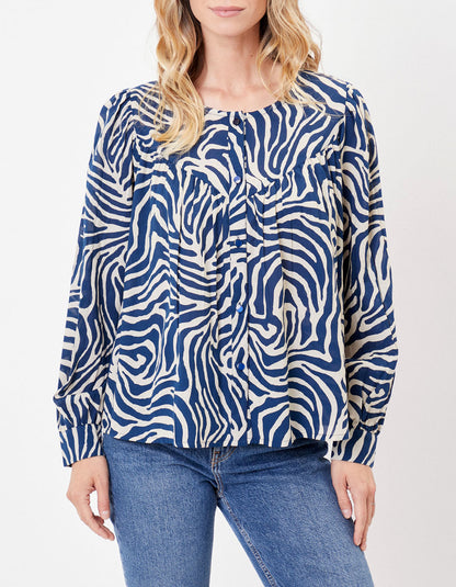 Blouse ample coton bio SVANA PRINT