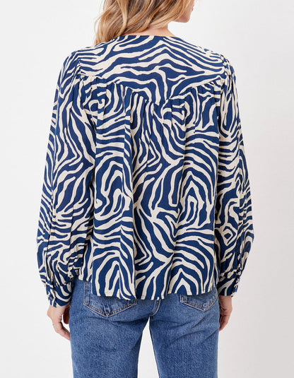 Blouse ample coton bio SVANA PRINT