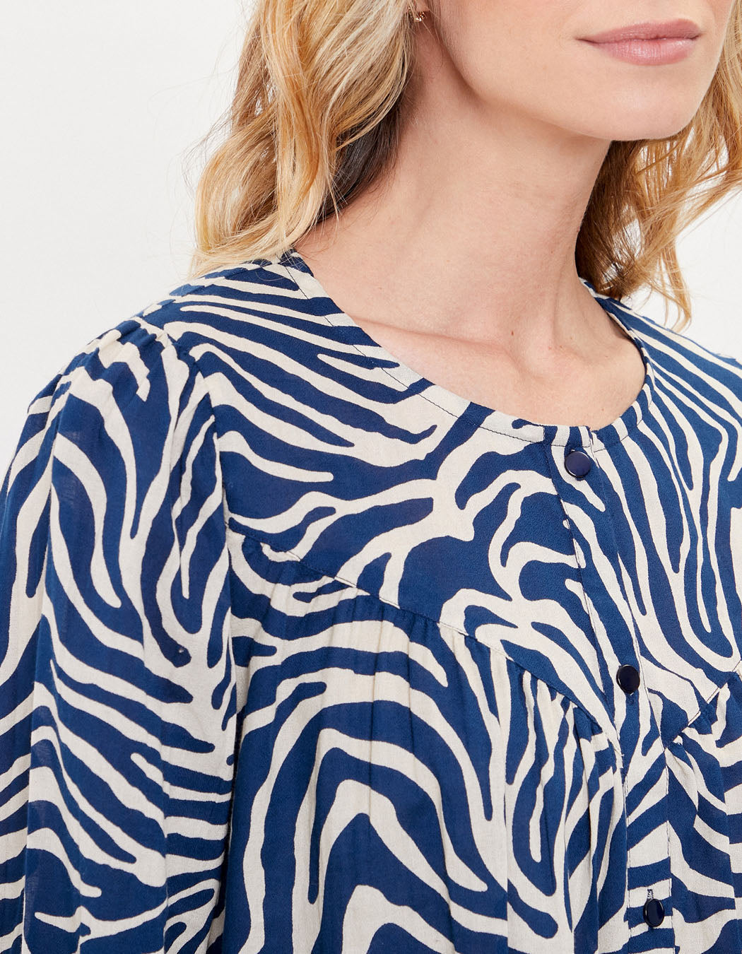 Blouse ample coton bio SVANA PRINT