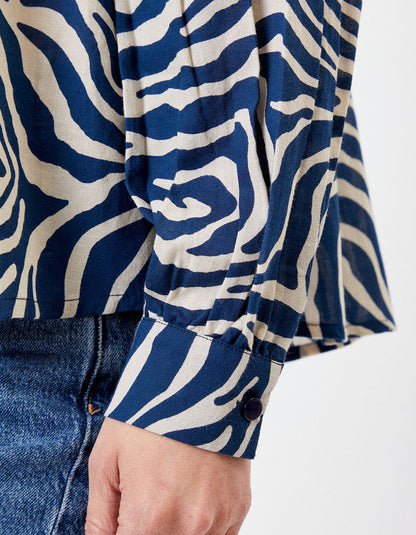 Blouse ample coton bio SVANA PRINT