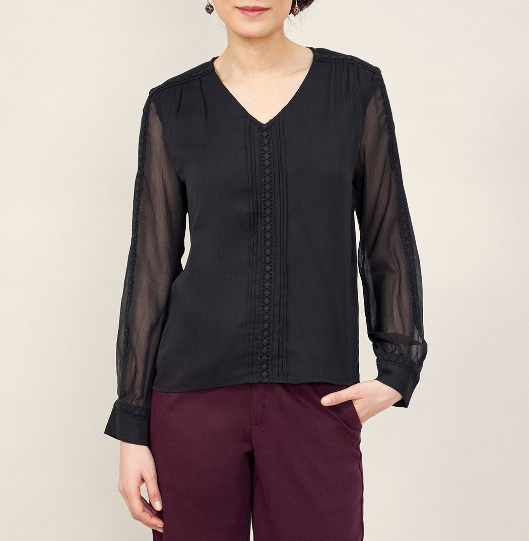 Blouse dentelle ZOEN