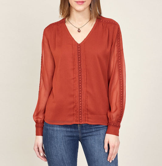 Blouse dentelle ZOEN