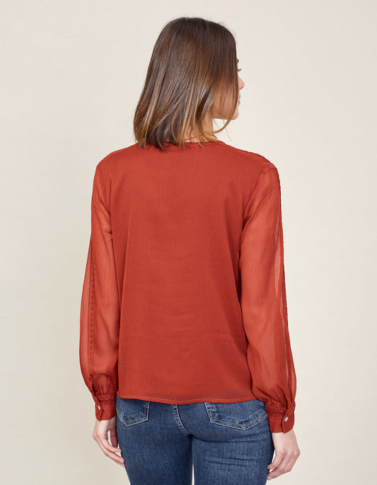 Blouse dentelle ZOEN