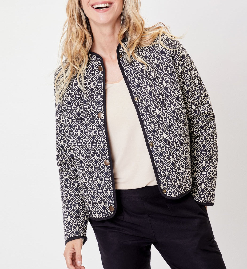 Veste matelassée doublée coton bio ANETO