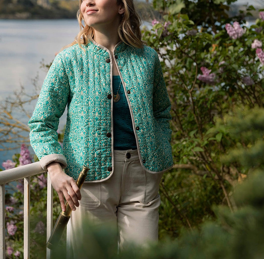 Veste matelassée doublée coton bio ANETO