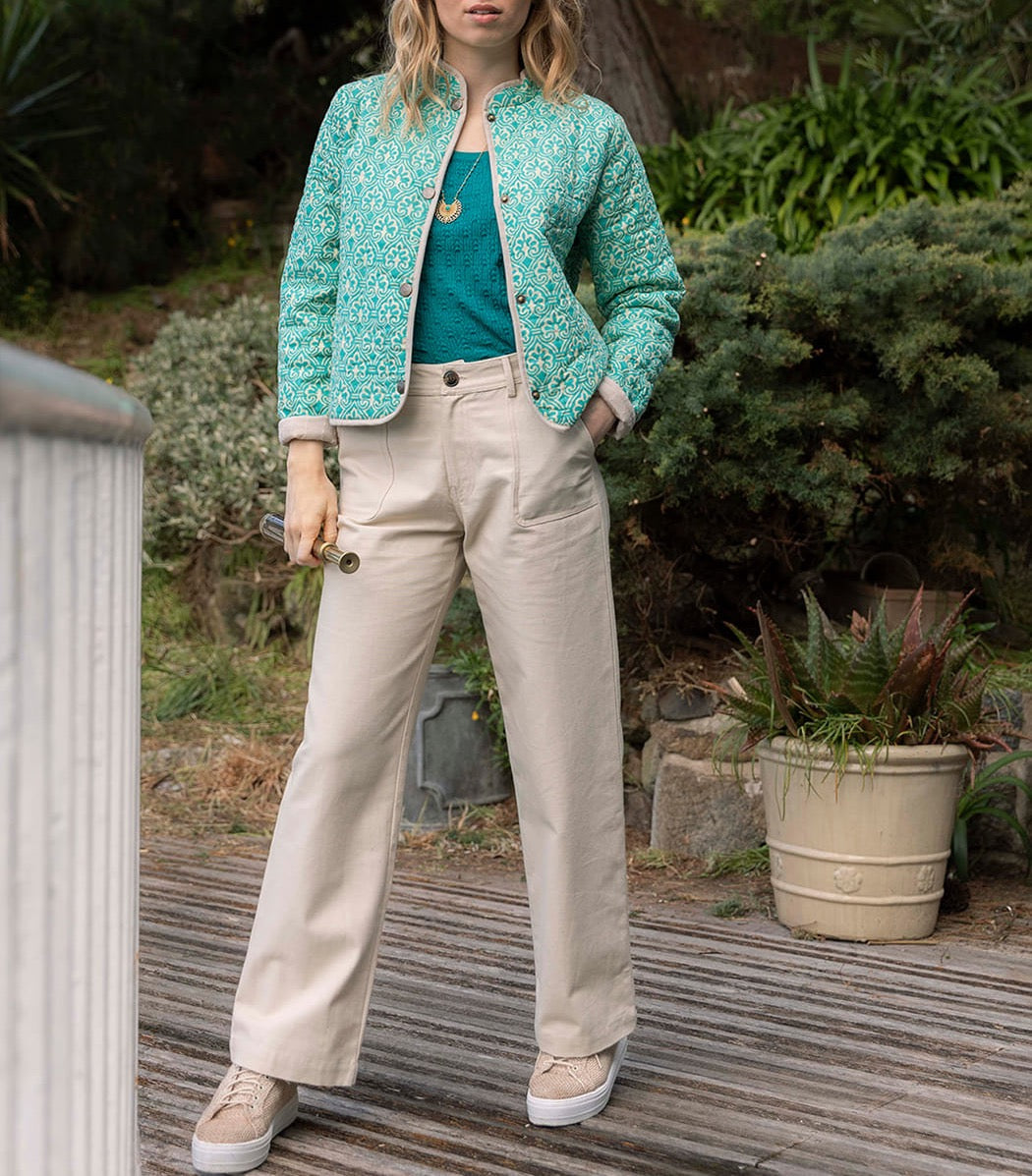 Veste matelassée doublée coton bio ANETO