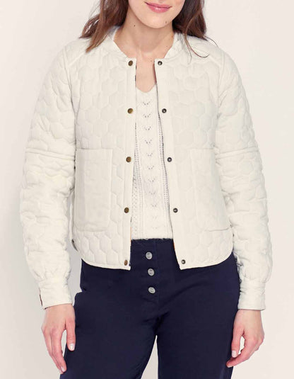 Veste teddy imprimée matelassée réversible VEGALA