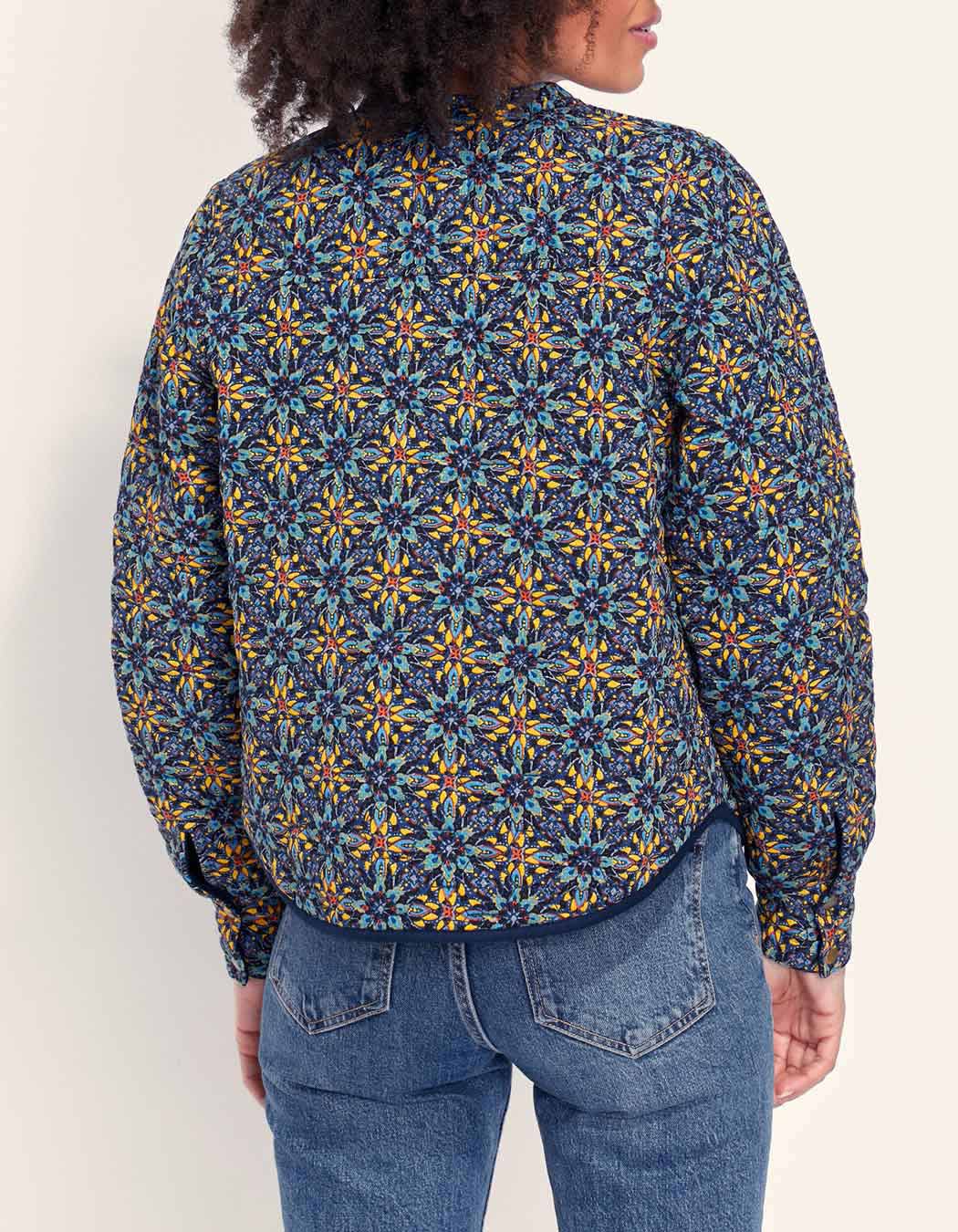 Veste teddy imprimée matelassée réversible VEGALA